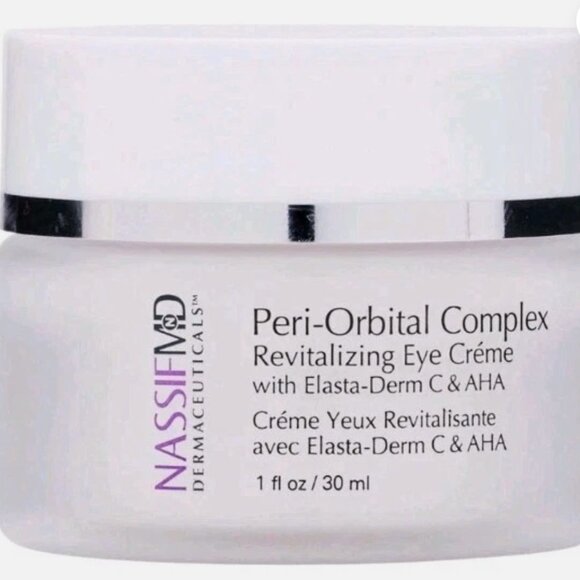 NassifMD Peri-Orbital Complex Eye Cream with Elasta-Derm C 1 oz. Sealed - Picture 1 of 1